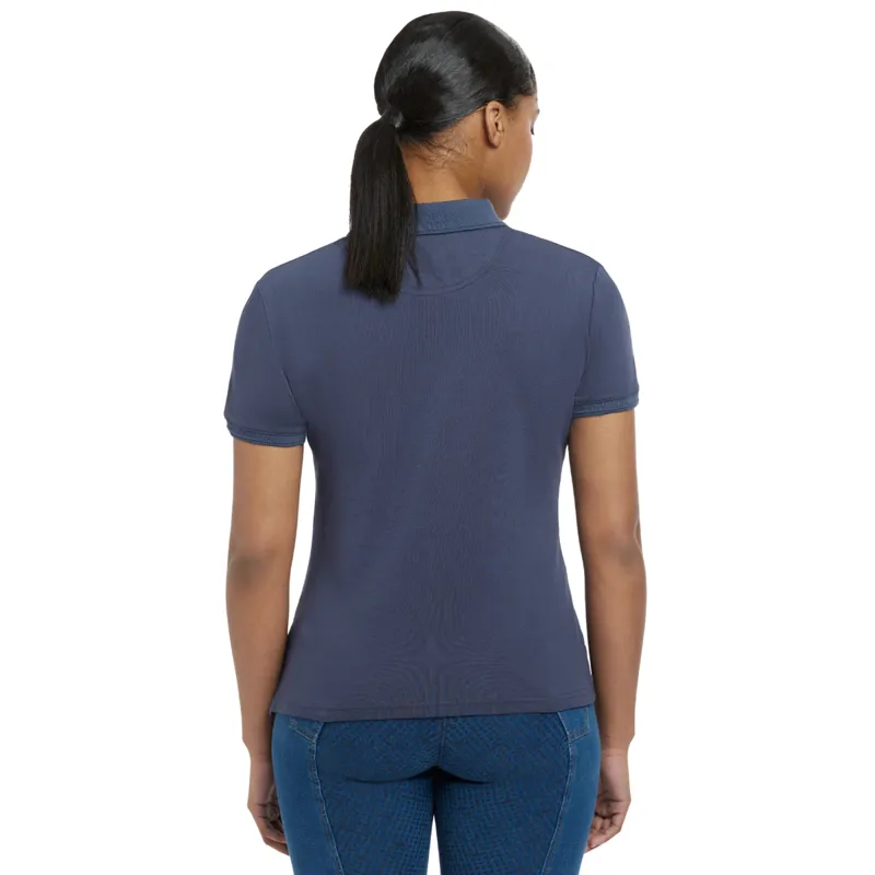 LeMieux Classique Polo Shirt - Dusk Blue-1