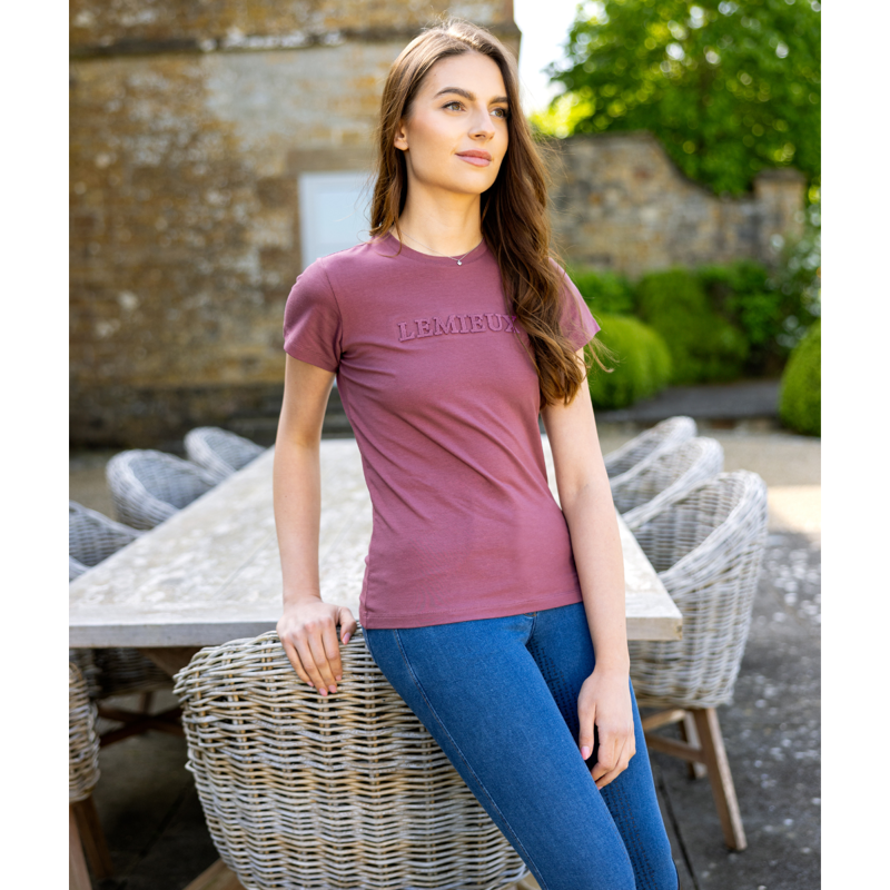 Lemieux Classique T-Shirt - Rosewood-6