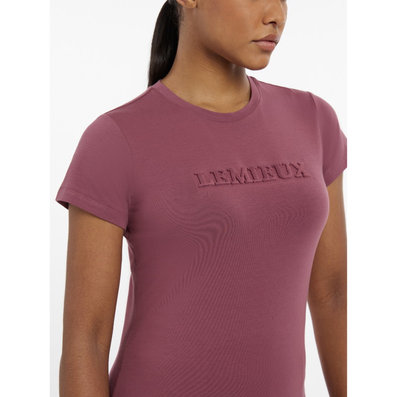 Lemieux Classique T-Shirt - Rosewood-5