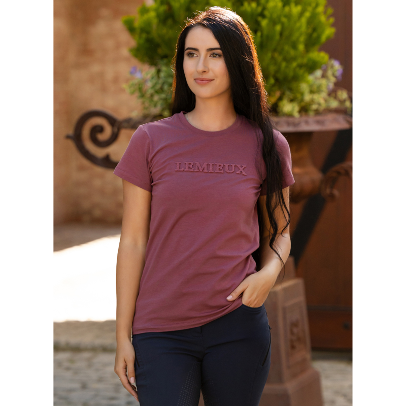 Lemieux Classique T-Shirt - Rosewood-4