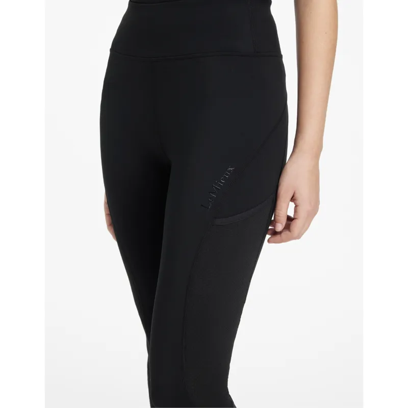 LeMieux Lydia Mesh Leggings - Black-2