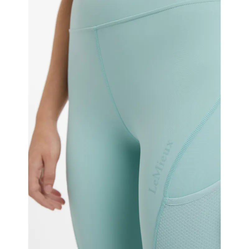 LeMieux Lydia Mesh Leggings - Aqua-5
