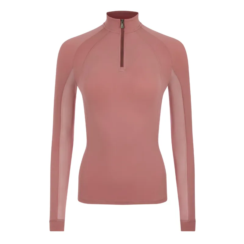 LeMieux Ladies Halle Lightweight Base Layer - Peony-3
