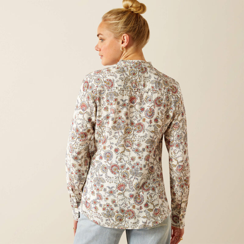 Ariat Women's Clarion Blouse - Paisley Perennial-1