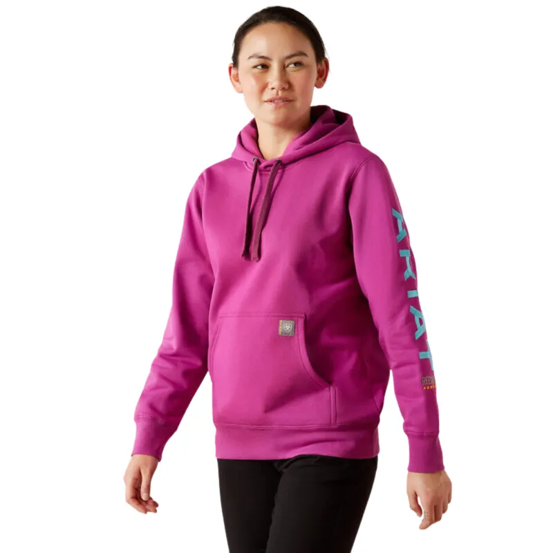 Ariat Women's Rebar Graphic Hoodie  - Willow Herb