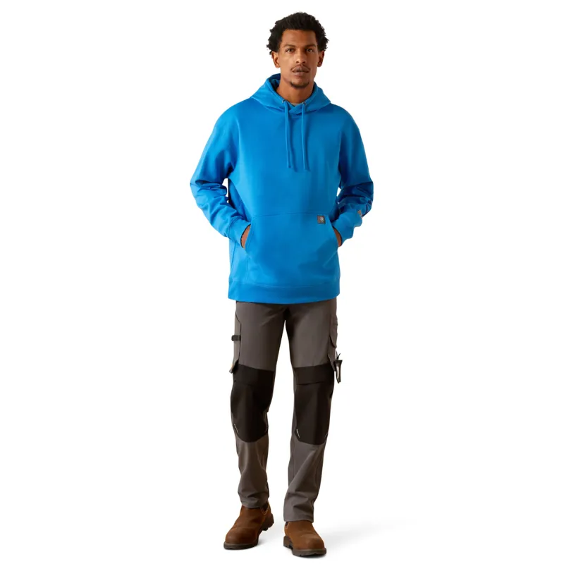 Ariat Men's Rebar Graphic Hoodie - French Blue-2