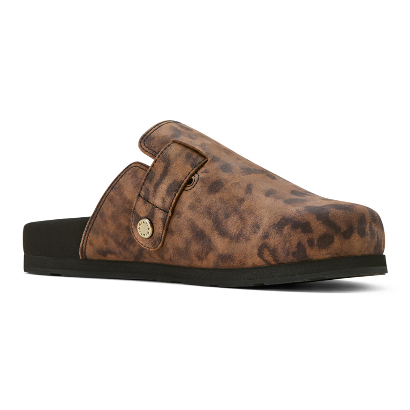 Ariat Women's Country Mule - Leopard Suede-2