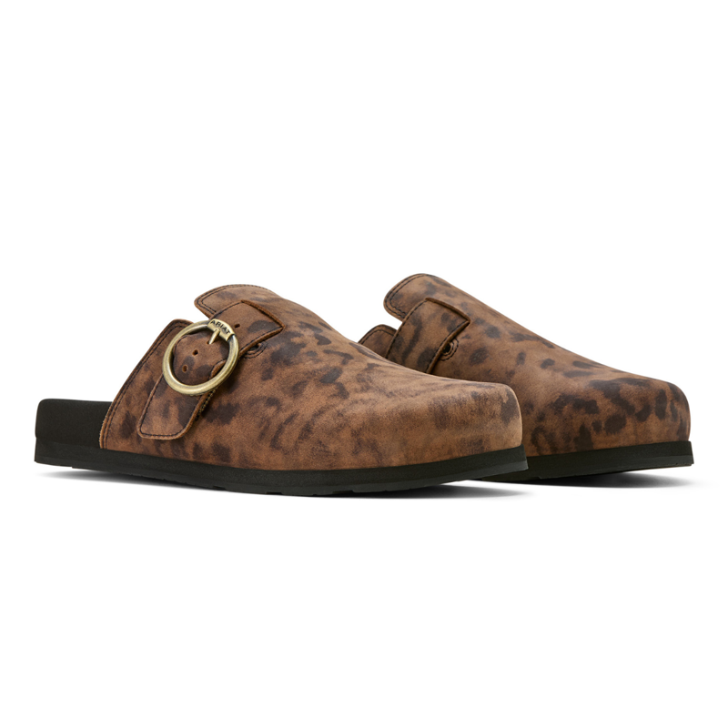 Ariat Women's Country Mule - Leopard Suede-6