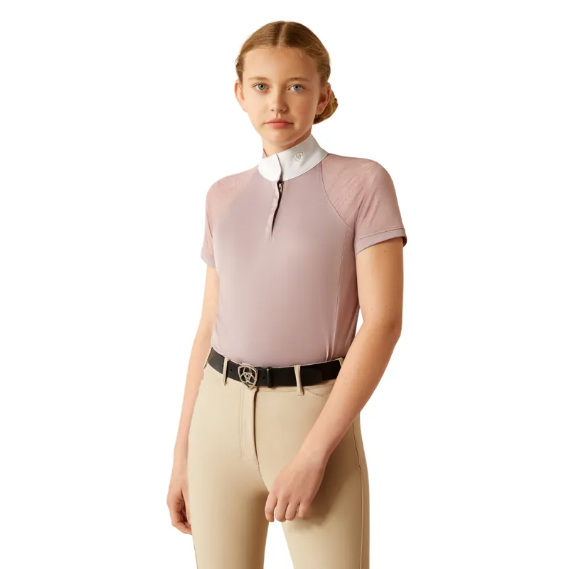 Ariat Aptos Vent 2.0 Youth Show Shirt - Sea Fog