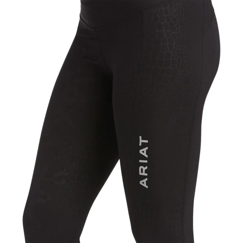 Ariat Women's Tek  Tight - Embossed Snake-1