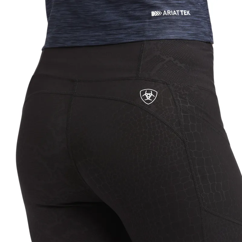 Ariat Women's Tek  Tight - Embossed Snake-2