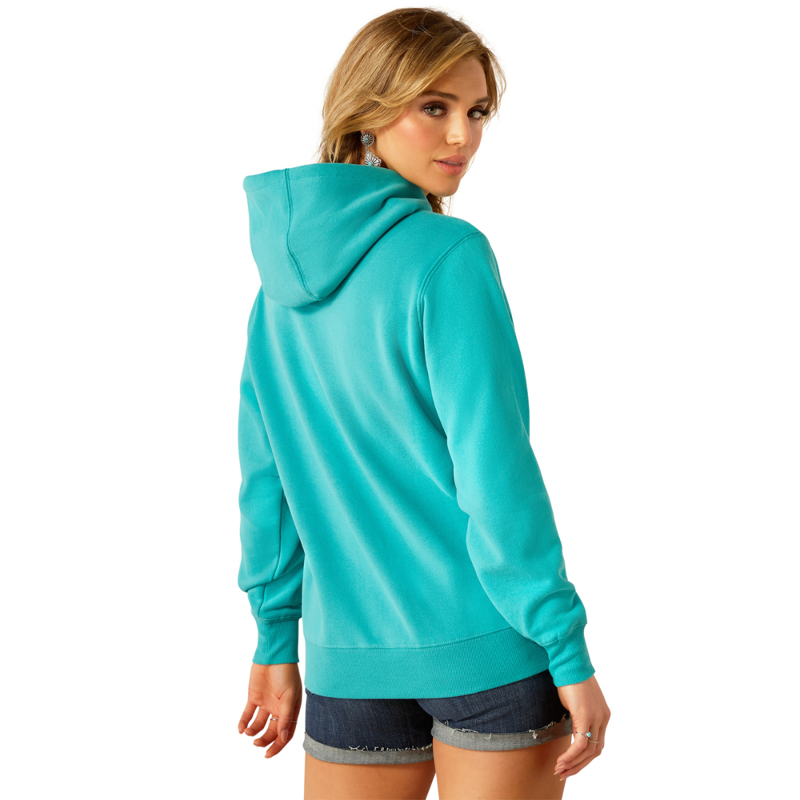 Ariat Women's Logo 2.0 Hoodie - Latigo Bay-4