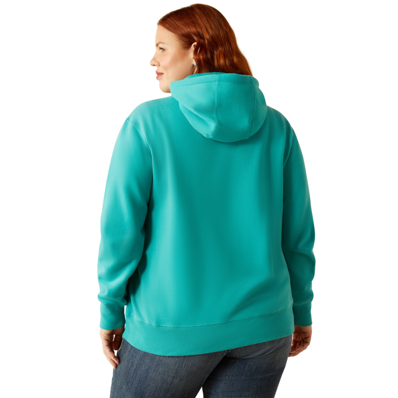 Ariat Women's Logo 2.0 Hoodie - Latigo Bay-2