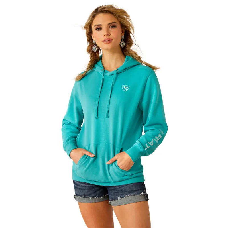 Ariat Women's Logo 2.0 Hoodie - Latigo Bay-1