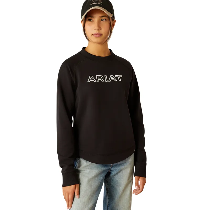 Ariat Youth Benicia T Sweatshirt - Black