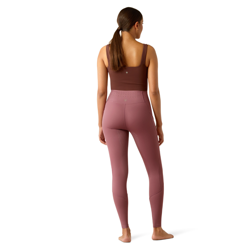 Ariat Women's Breathe Eos Half Grip Recycled Materials Tight - Tulipwood-5