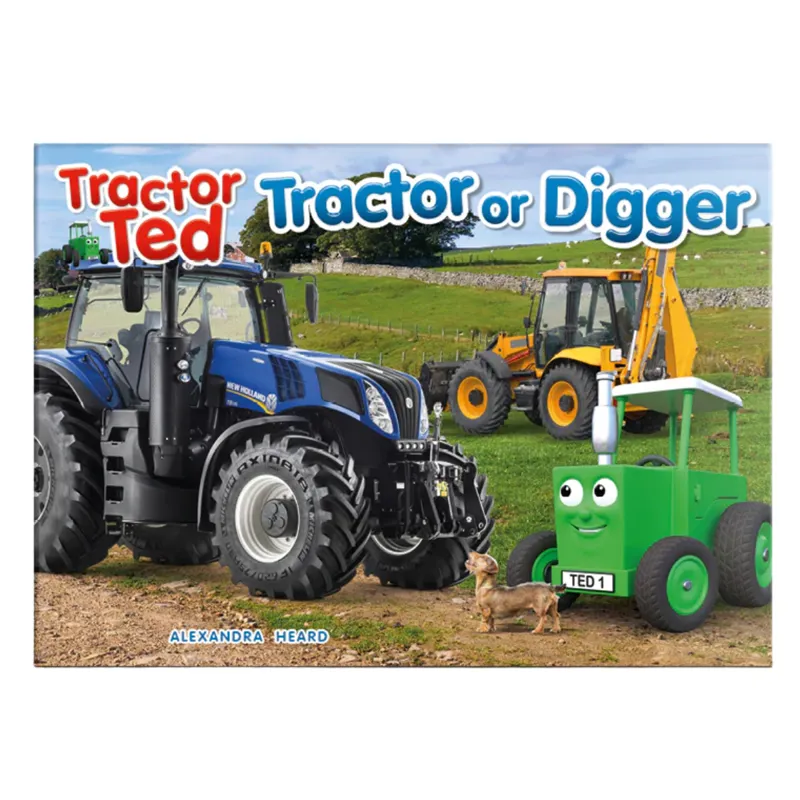Tractor Ted Tractor or Digger Storybook