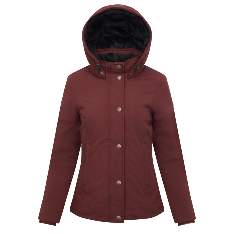 LeMieux Laura Waterproof Short Coat - Port-1