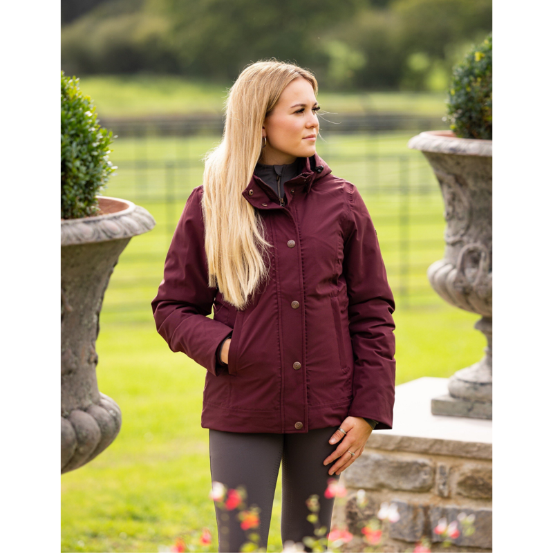 LeMieux Laura Waterproof Short Coat - Port-5