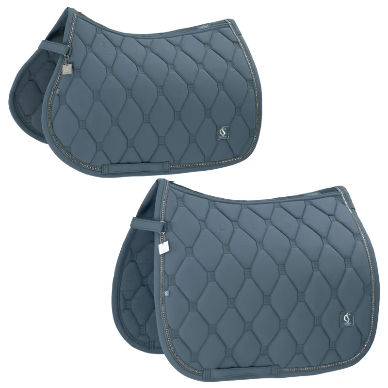 Eskadron Softshell Crystal Saddlecloth Classic Sports SS25 - Steel Blue