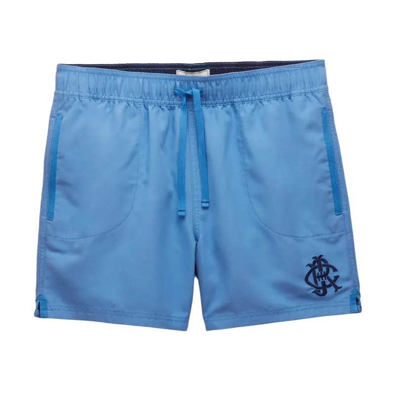 Joules Men's Overton Rugby Style Swim Shorts - Blue
