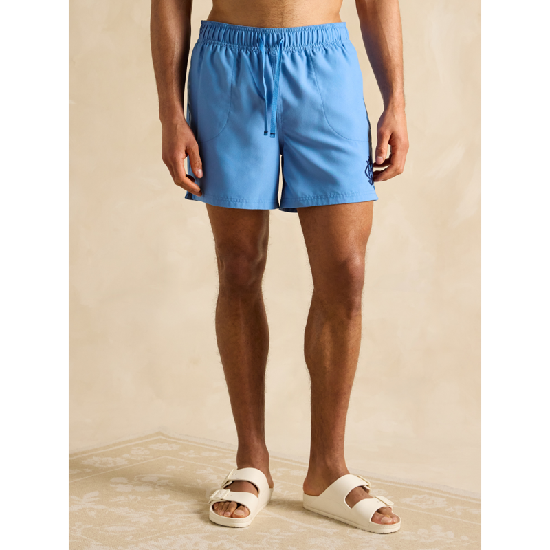 Joules Men's Overton Rugby Style Swim Shorts - Blue-1