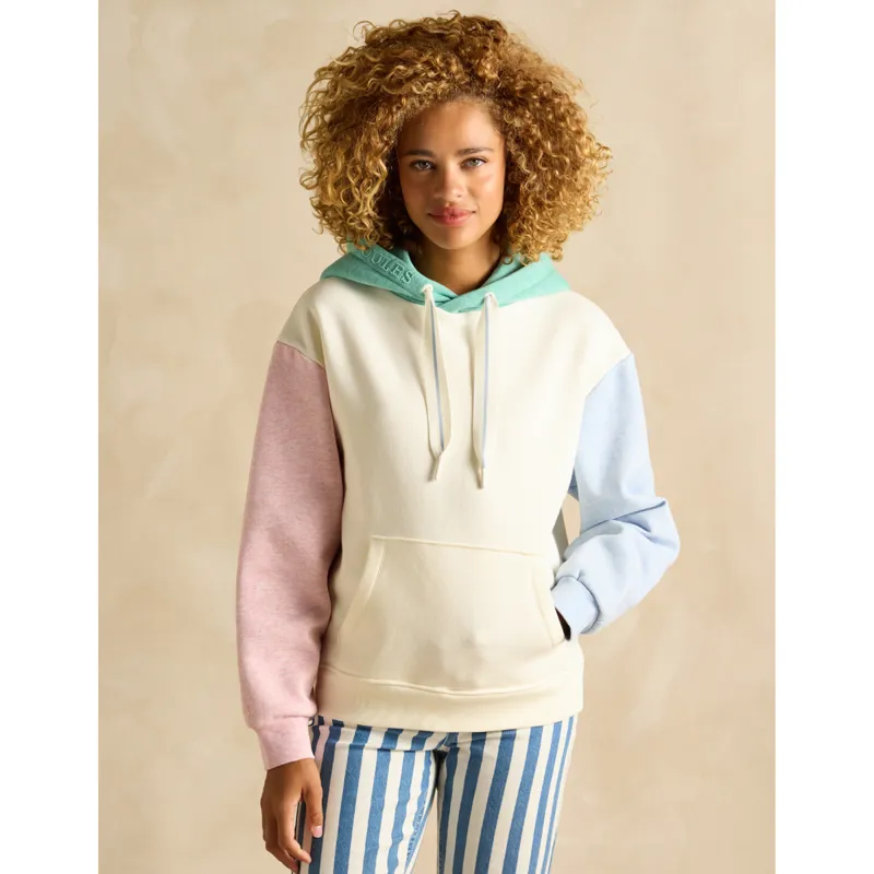 Joules Ladies Milbourne Hoodie - Colourblock-1
