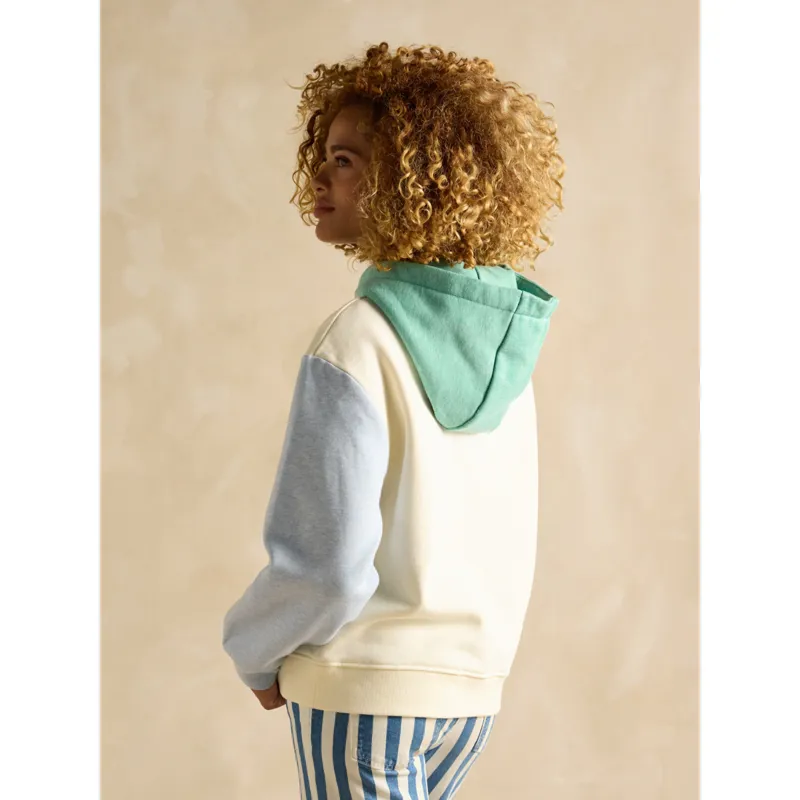 Joules Ladies Milbourne Hoodie - Colourblock-2