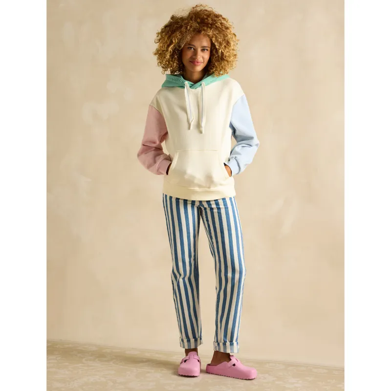 Joules Ladies Milbourne Hoodie - Colourblock-3