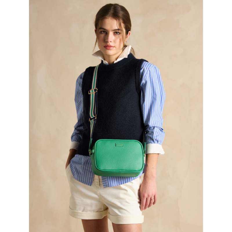 Joules Trent Cross Body Bag - Green-5
