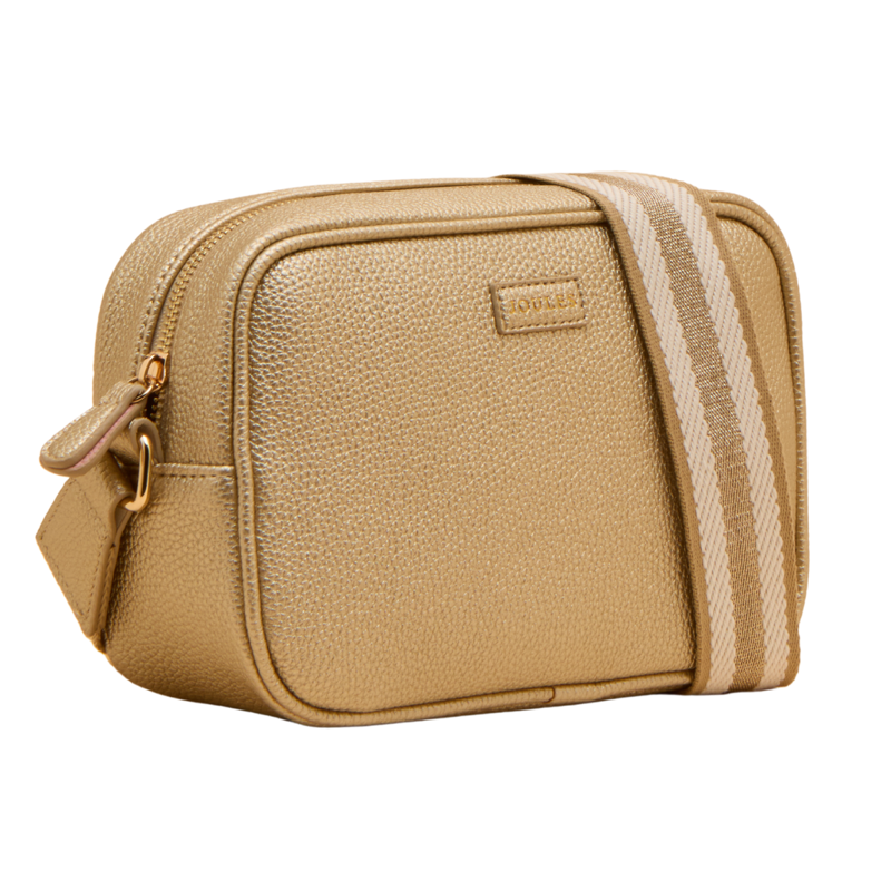 Joules Trent Cross Body Bag - Gold-2
