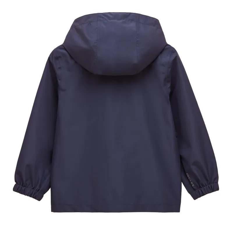 Joules Kids Rainwell Waterproof Packable Raincoat - Navy-1