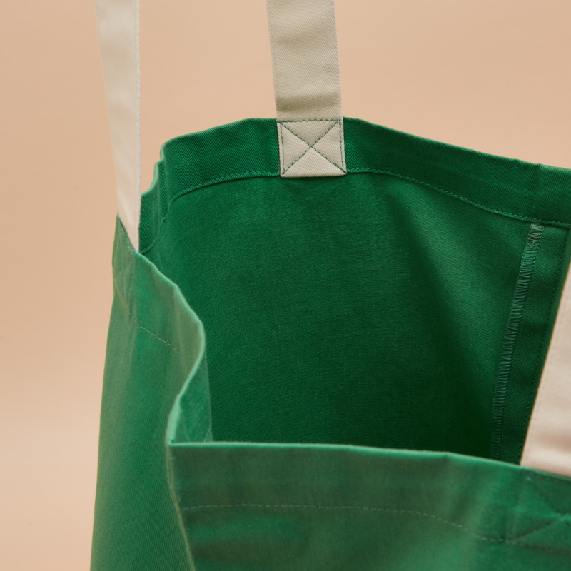 Joules Courtside Tote Bag - Green-2