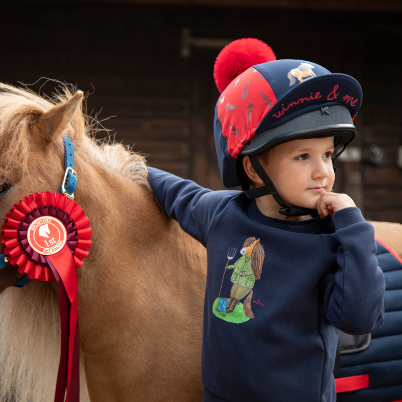 Shires Winne and Me Sweatshirt - Navy-3