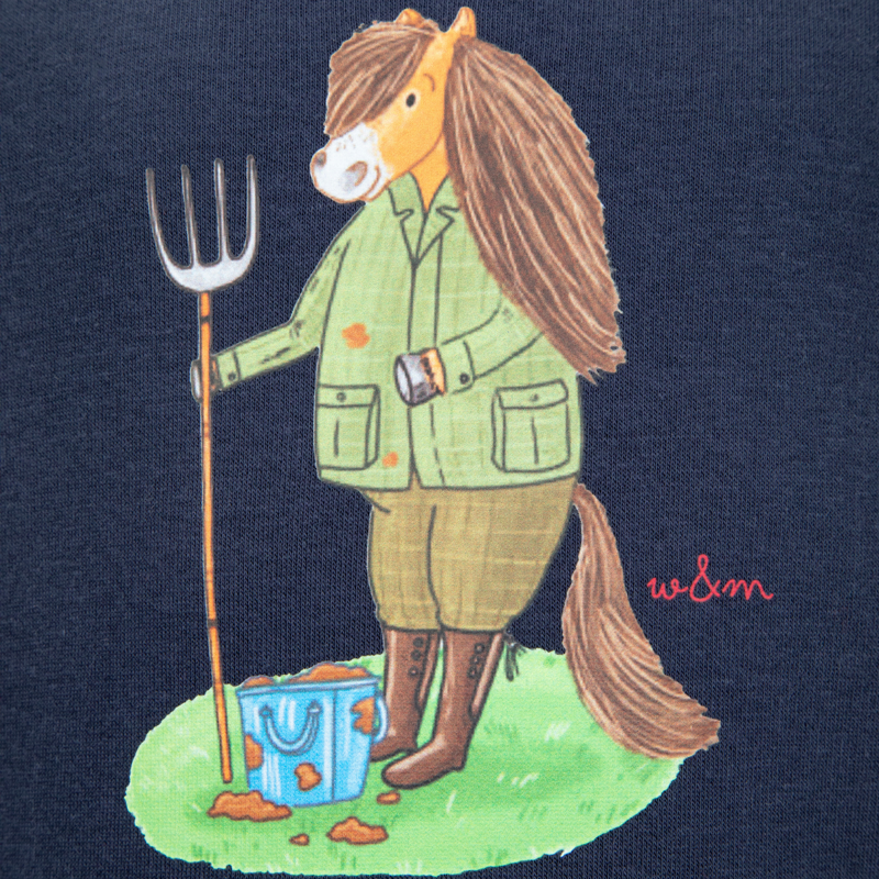 Shires Winne and Me Sweatshirt - Navy-5