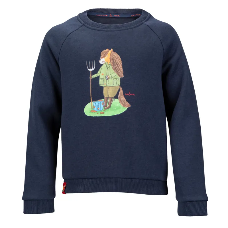 Shires Winne and Me Sweatshirt - Navy