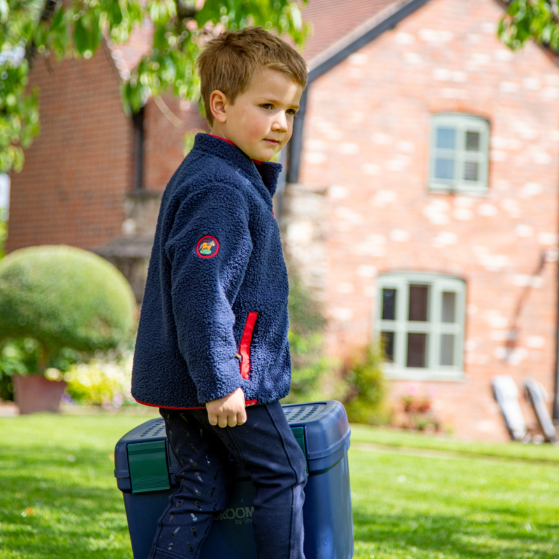 Shires Winnie and Me Fleece - Navy-12