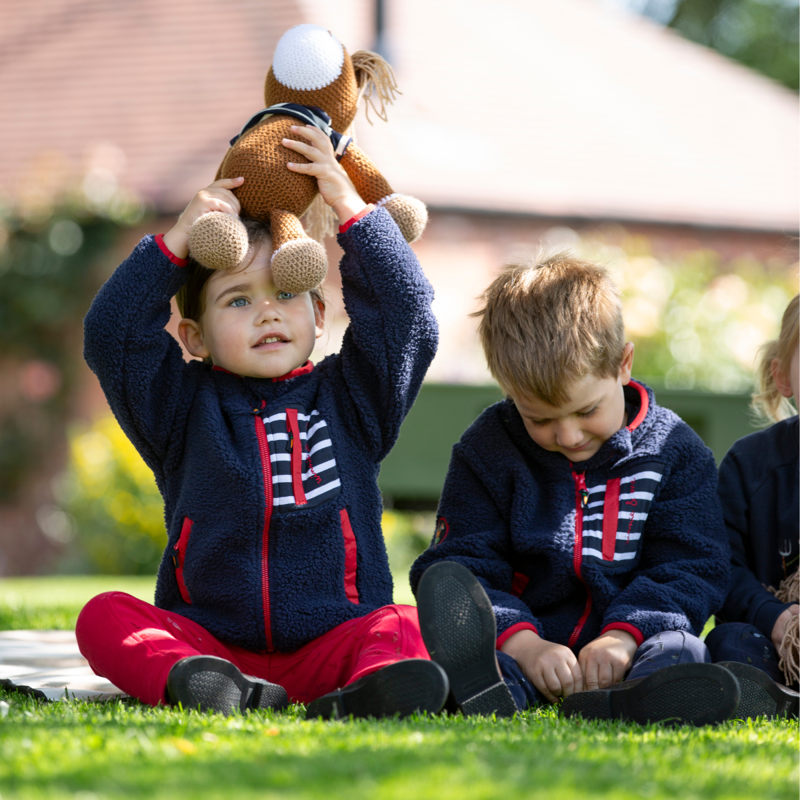 Shires Winnie and Me Fleece - Navy-9