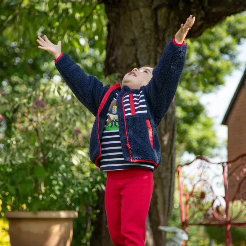 Shires Winnie and Me Fleece - Navy-8