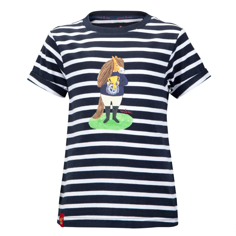 Shires Winnie and Me T-Shirt - Navy