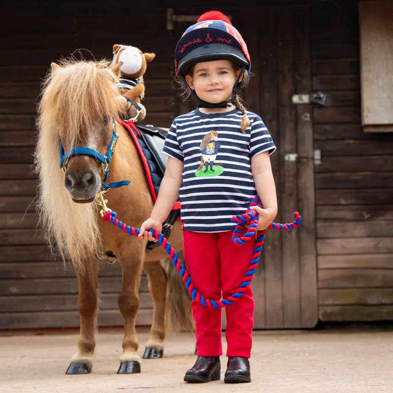 Shires Winnie and Me T-Shirt - Navy-2