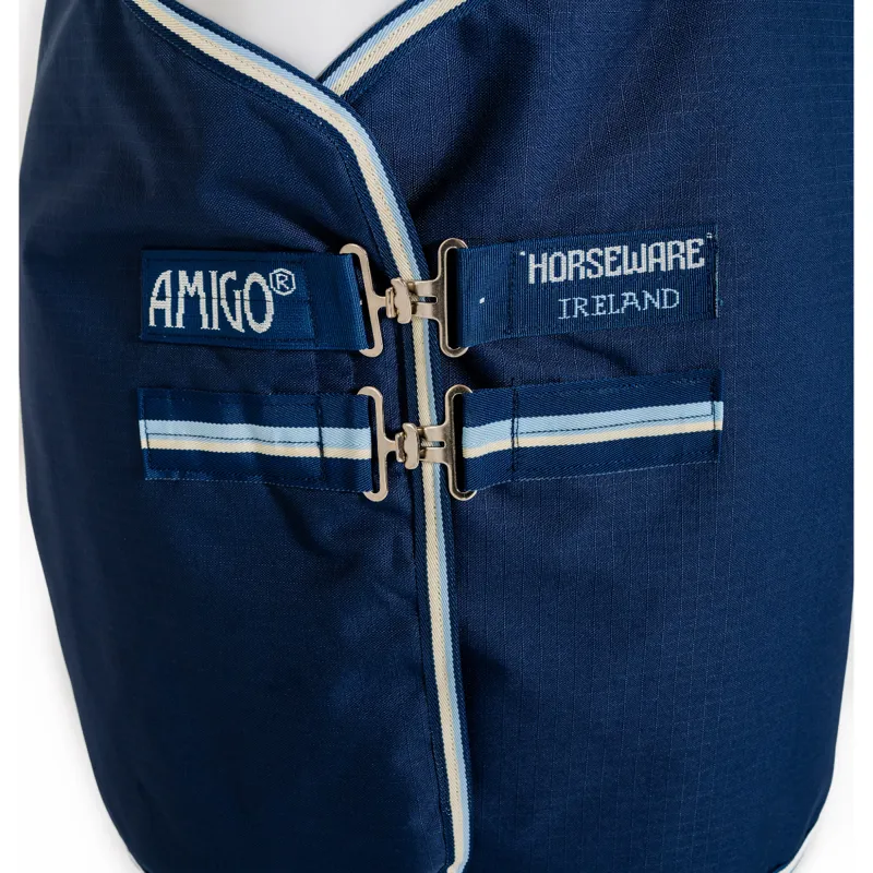 Horseware Amigo Ripstop 900D 0g Turnout Rug - Witney Navy-2