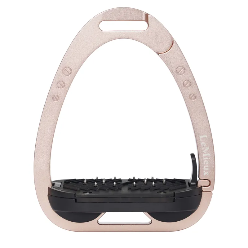 LeMieux Vector Balance Stirrup - Rose Gold-1