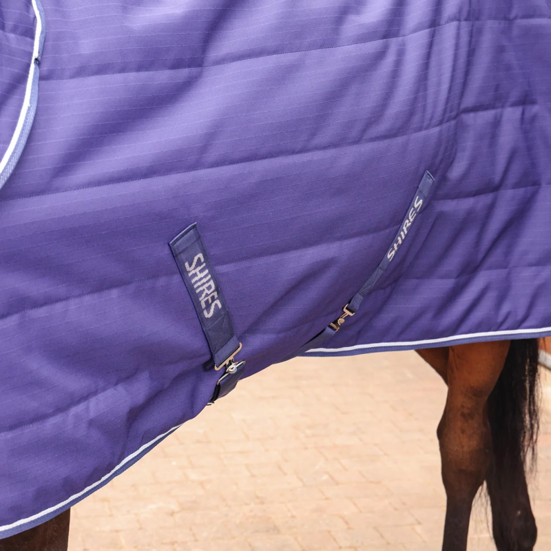 Shires Tempest Original 100 Stable Rug and Neck - Navy-2