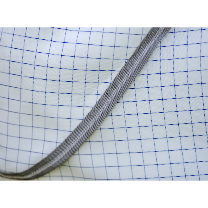 Horseware Amigo Summer Sheet Plus - Navy Check/Titanium Grey/Silver-4