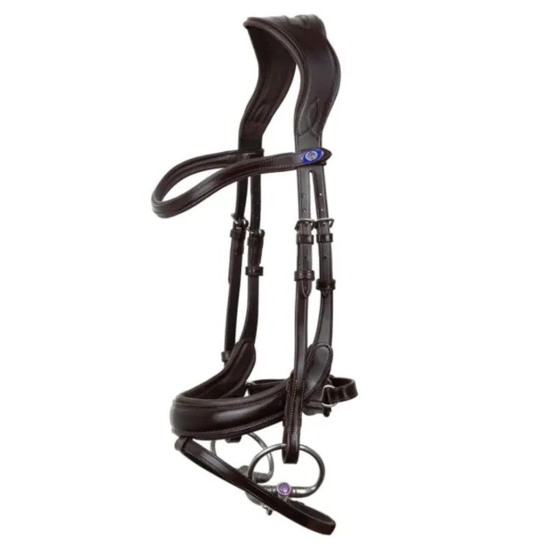 PS Of Sweden Paladin Snaffle Bridle - Brown