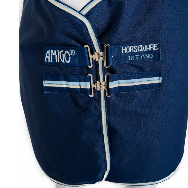 Horseware Amigo Ripstop 900D  Fleece Lined  Original 50g Turnout Rug - Witney Navy-1