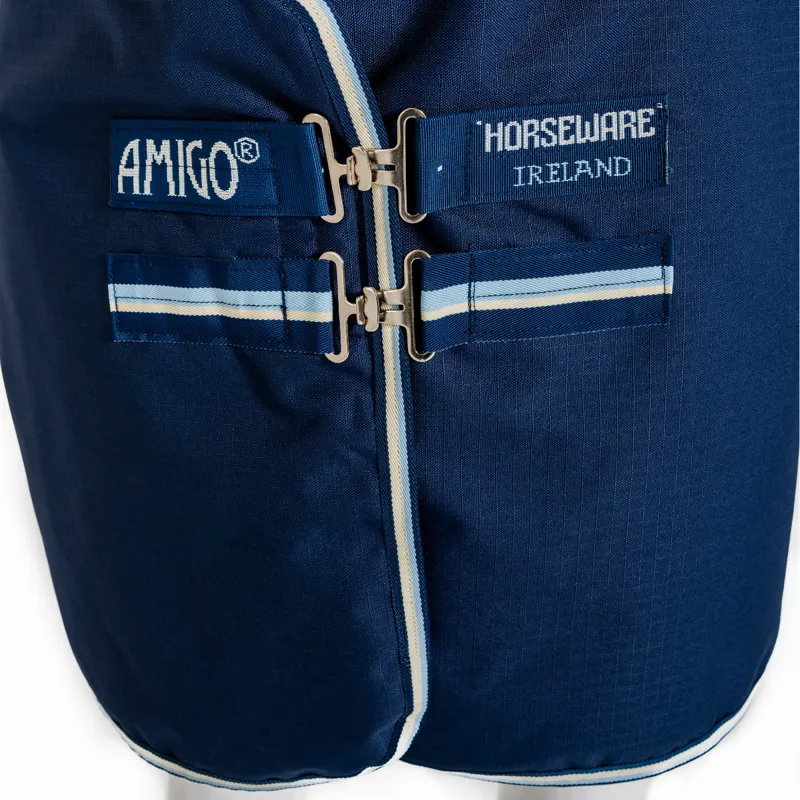 Horseware Amigo Ripstop 900D Light 50g Pony Turnout Rug - Witney Navy-1