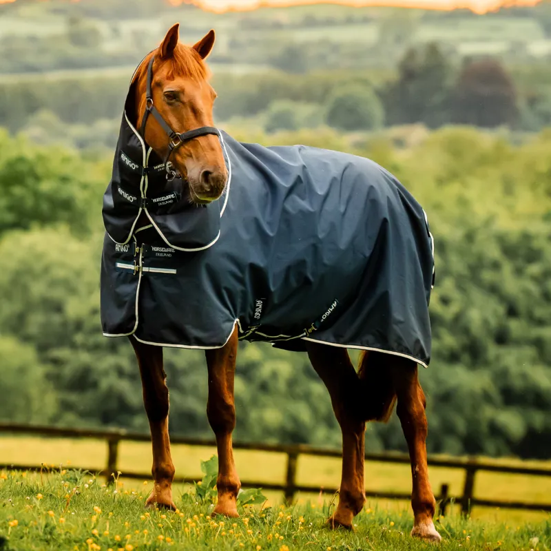 Horseware Amigo Ripstop 900D Plus 0g Light Turnout Rug - Witney Navy