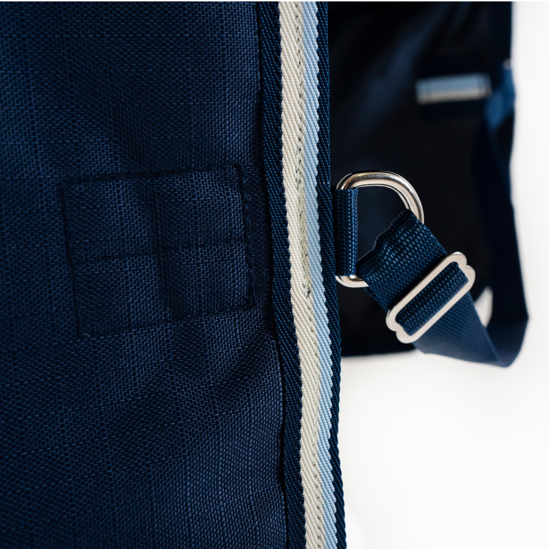 Horseware Amigo Ripstop 900D Plus 0g Light Turnout Rug - Witney Navy-3